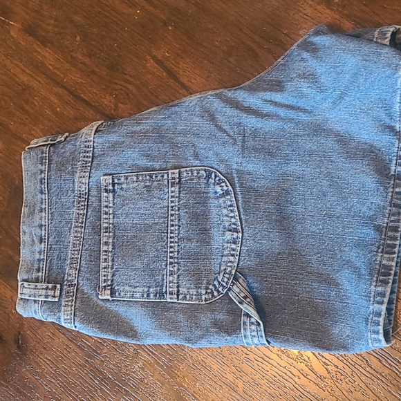 90's vintage Lee carpenters jean shorts size 16 M - Picture 14 of 15